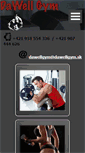Mobile Screenshot of dawellgym.sk